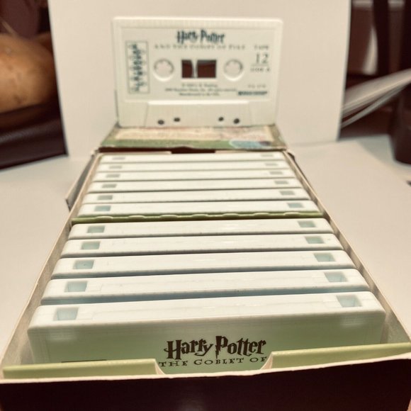 Topps Media Harry Potter And The Goblet Of Fire 2 Cassette Tapes